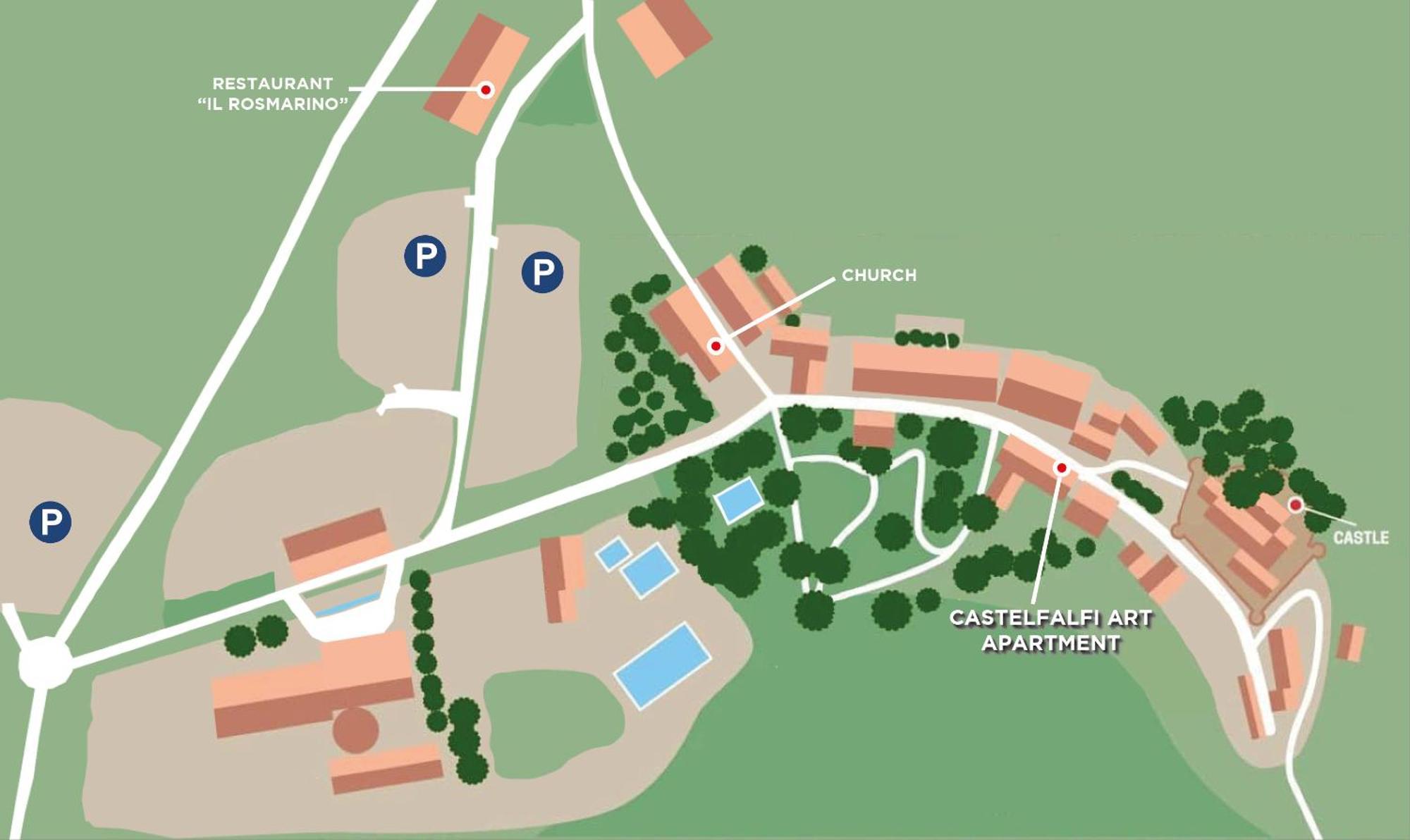 Castelfalfi Art Apartment Exteriör bild